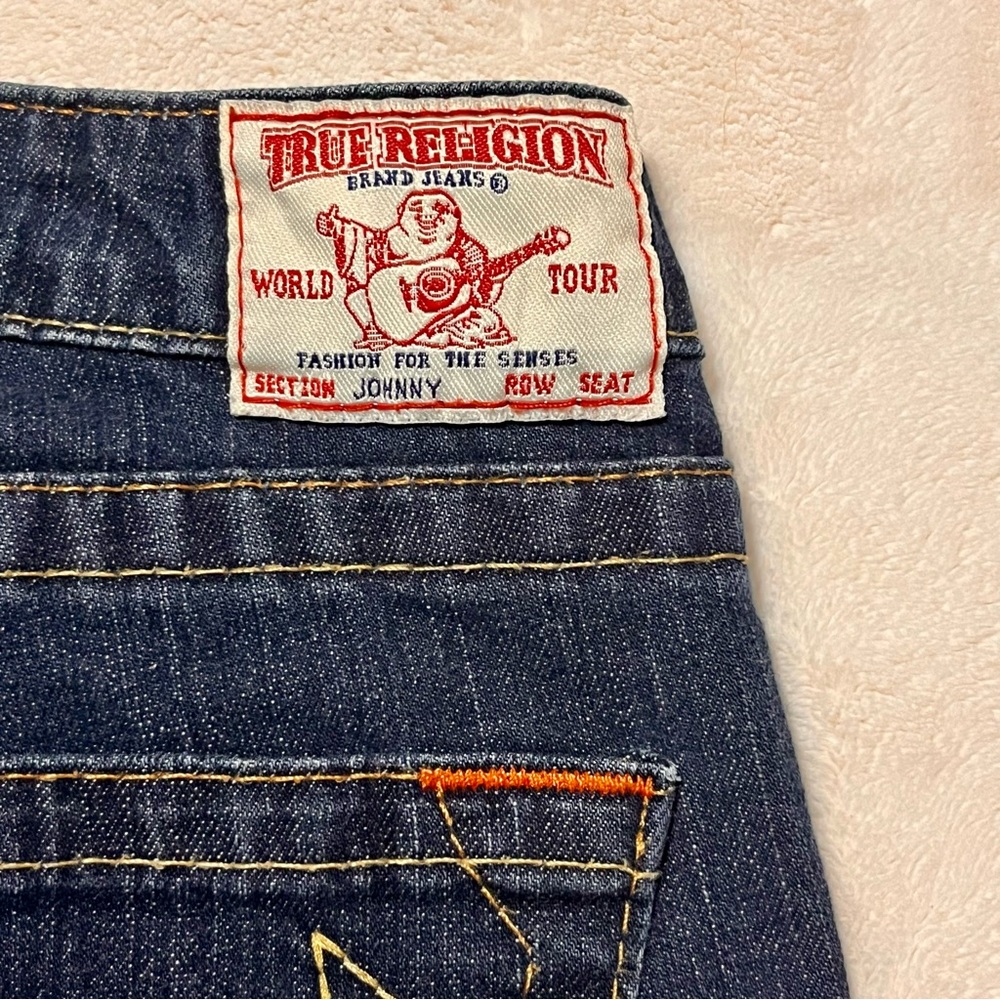 True Religion Johnny Low Rise Jeans 29 Like New